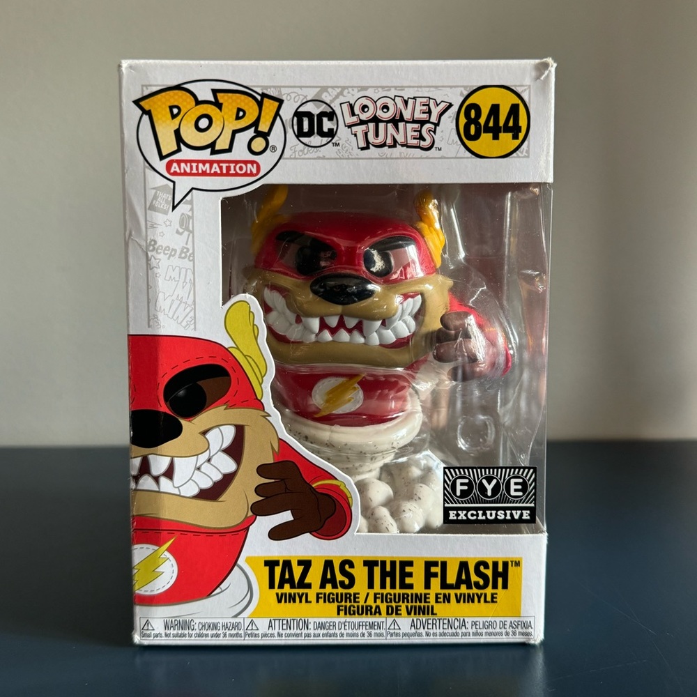 Taz as the Flash Funko POP!